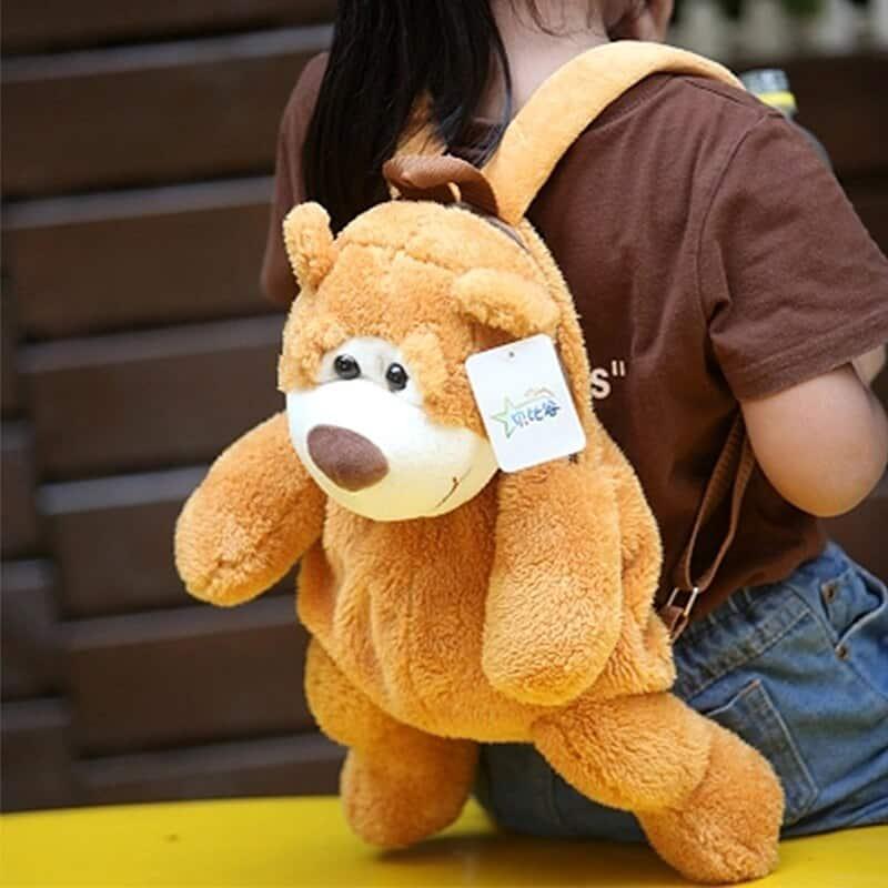 3Plush Teddy Bear Backpack for Kids