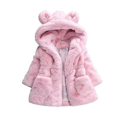 Girl's Warm Soft Cotton Jacket - Stylus Kids