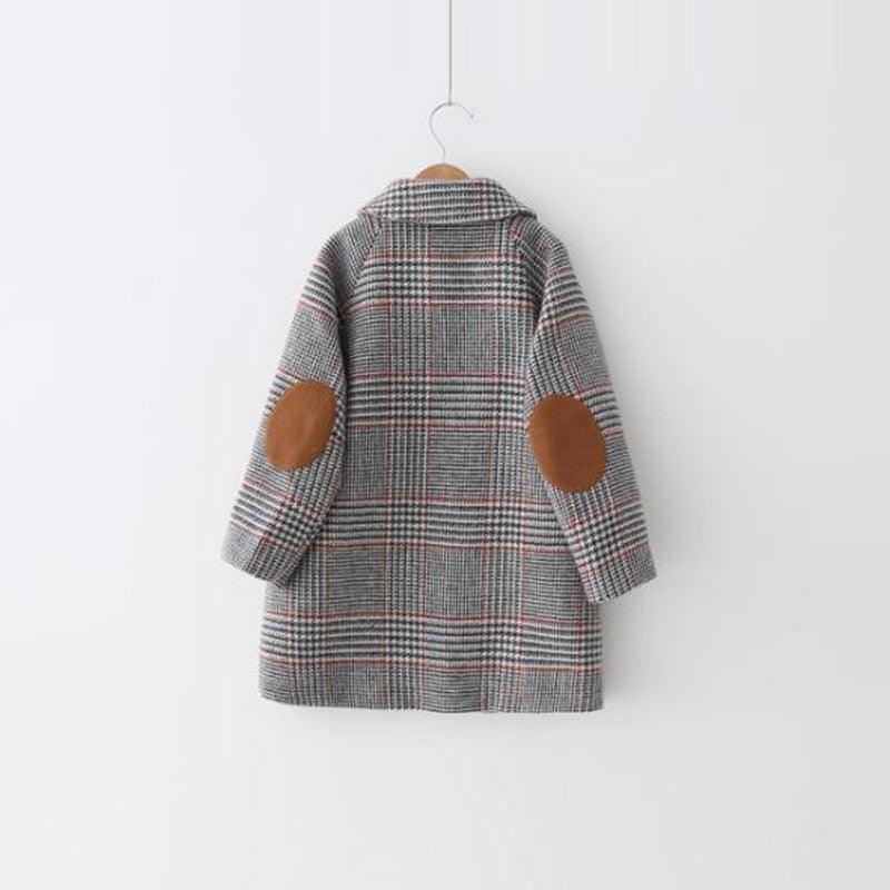 Elegant Style Windproof Cotton Coat for Girls - Stylus Kids