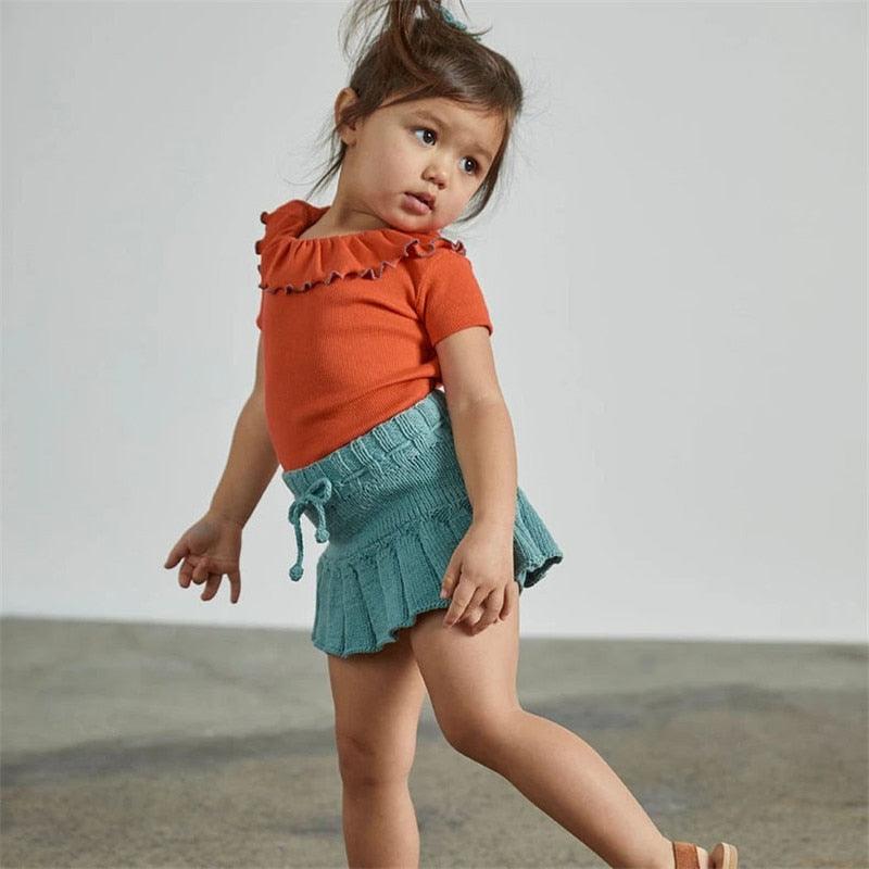 Girl's Ball Gown Cotton Skirt Vintage - Stylus Kids