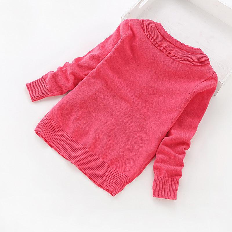 Lovely Girl's Cotton Sweaters - Stylus Kids