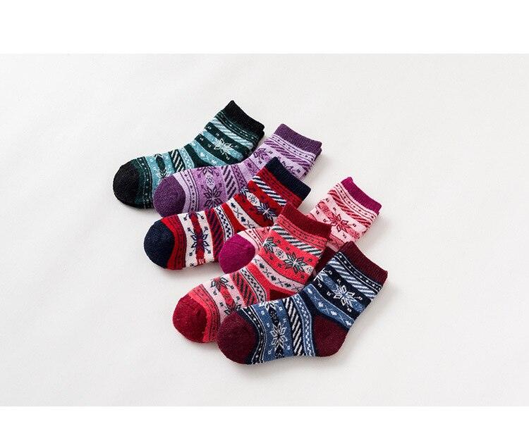 Girls Winter Wool Socks - Stylus Kids