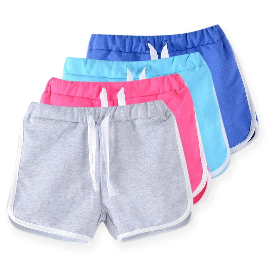 Girls' Sports Cotton Shorts - Stylus Kids