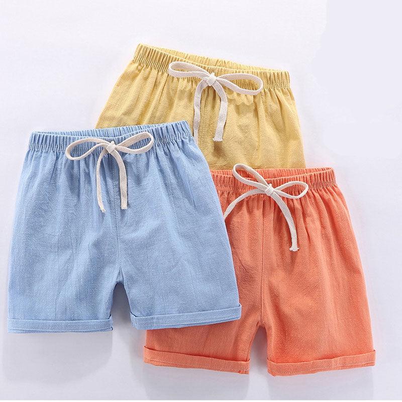 Linen Children's Summer Shorts - Stylus Kids