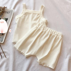 Comfortable Sleeveless Top with Shorts - Stylus Kids