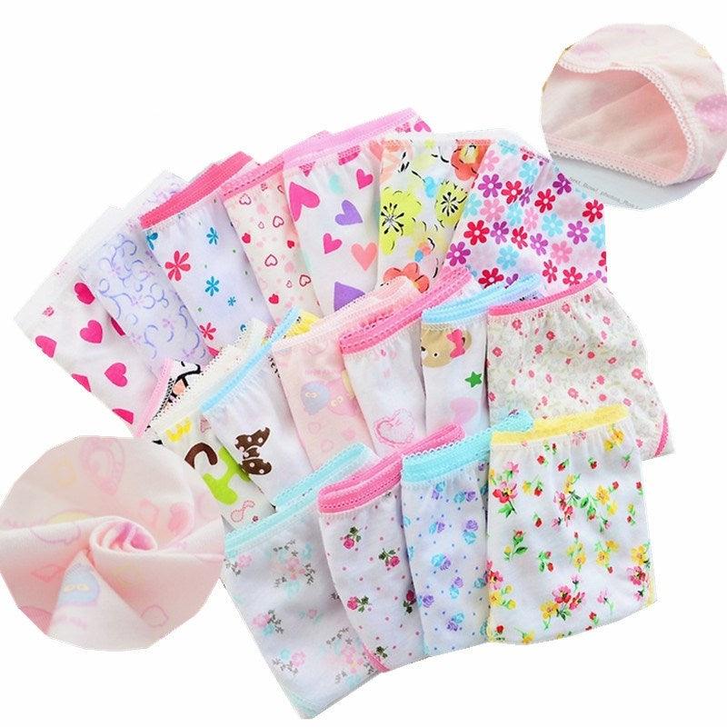 Lovely Colorful Cotton Panties for Girls - Stylus Kids