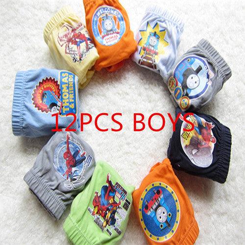 Kid's Cartoon Printed Cotton Underewear - Stylus Kids