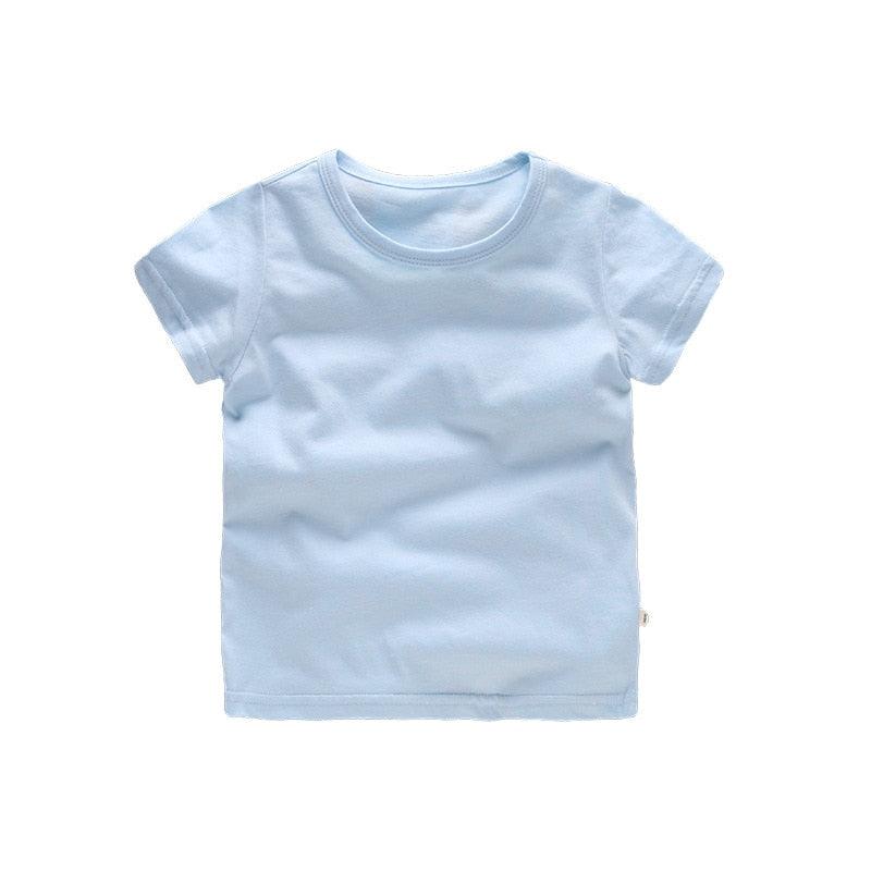 Short-Sleeved Cotton T-Shirt for Boys - Stylus Kids