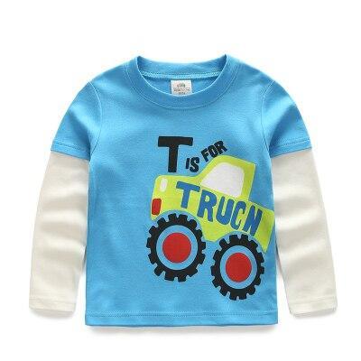 Fashion Cutely Designed Boy's Long-Sleeved Tee - Stylus Kids