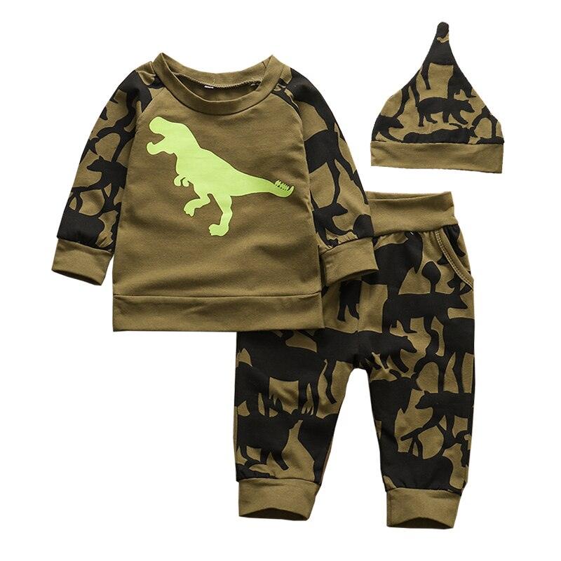 Toddler Boy Clothes with Dinosaur Pattern - Stylus Kids