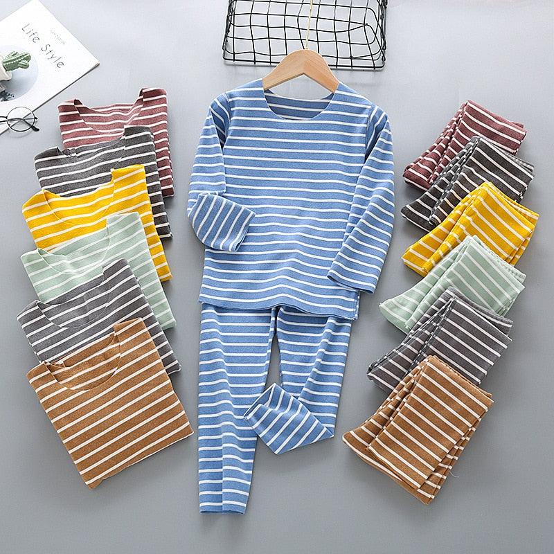 Boy's Striped Clothing Set - Stylus Kids