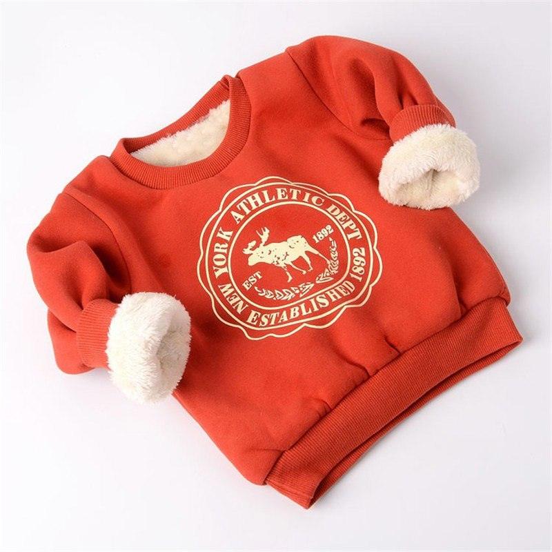 Stylish Winter Warm Plush Kid's Sweatshirt - Stylus Kids