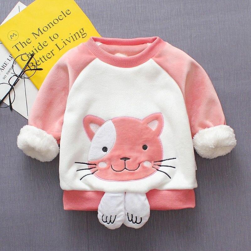 Stylish Winter Warm Plush Kid's Sweatshirt - Stylus Kids