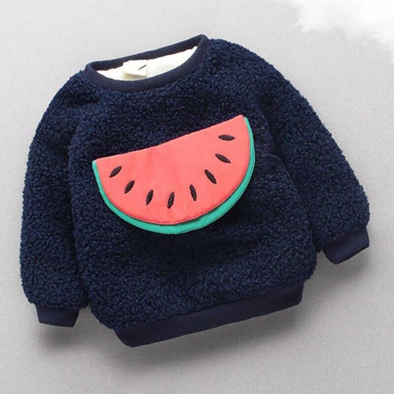 Stylish Winter Warm Plush Kid's Sweatshirt - Stylus Kids