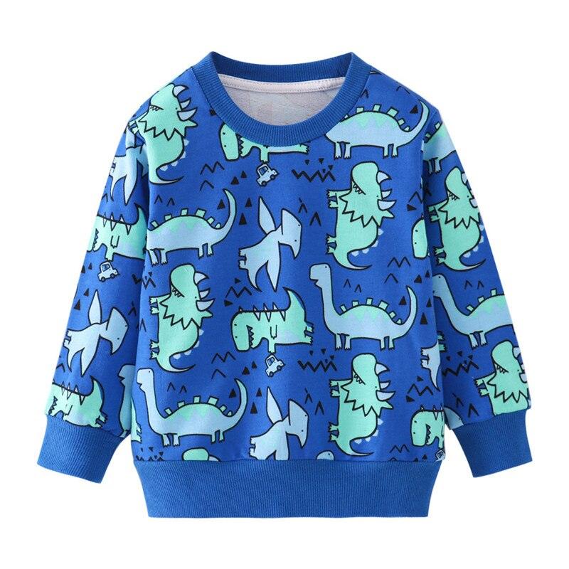 Boy's Dinosaur Printed Sweatshirt - Stylus Kids