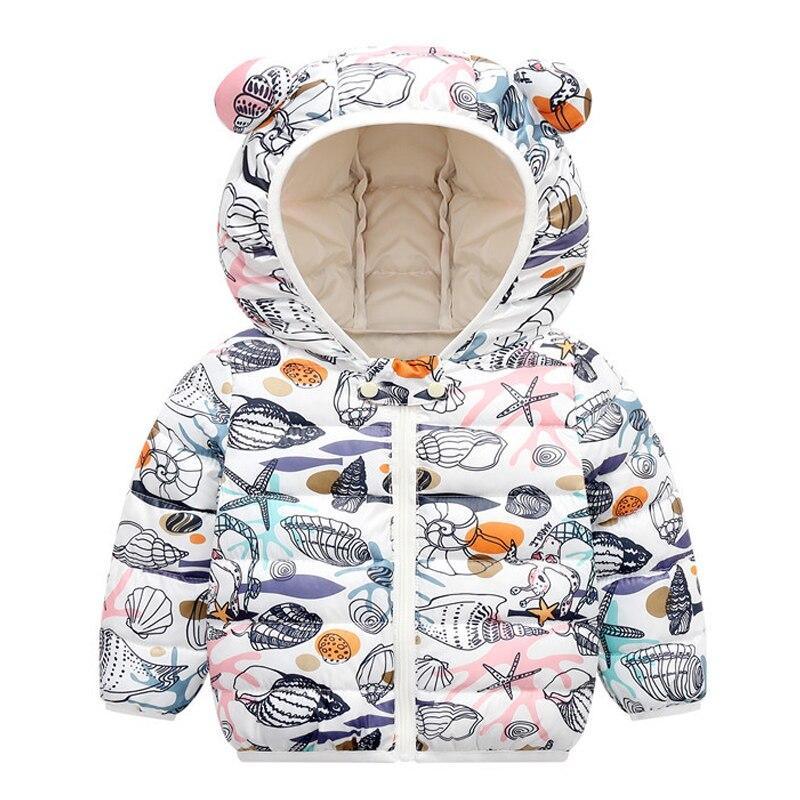 Kid's Cartoon Printed Hooded Jacket - Stylus Kids