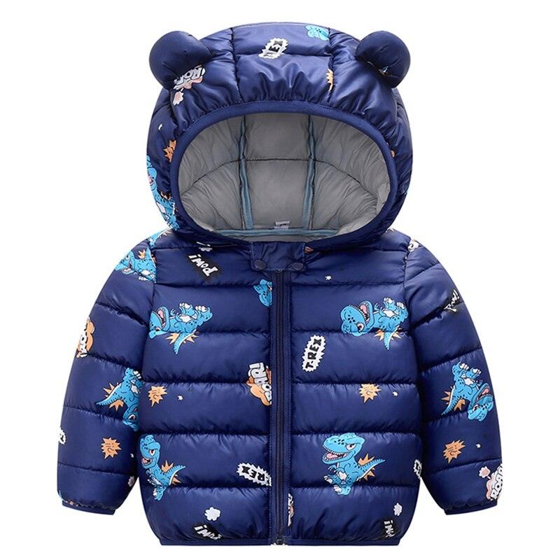 Kid's Cartoon Printed Hooded Jacket - Stylus Kids