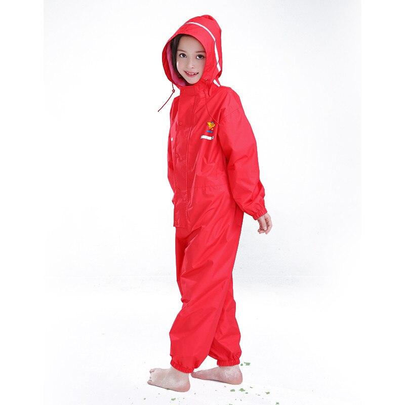 Solid Color Thick Raincoat - Stylus Kids