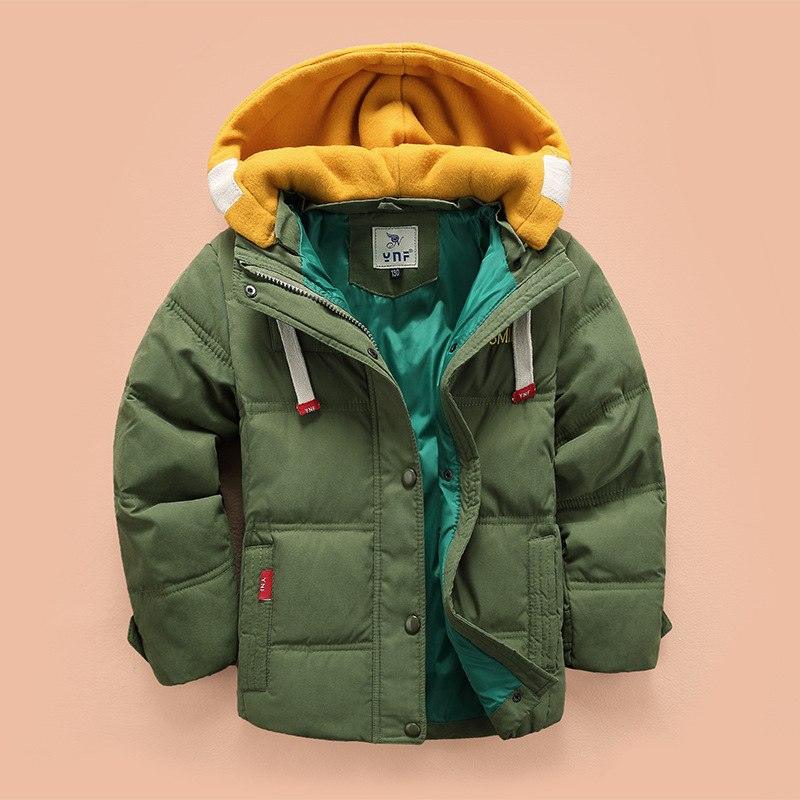 Warm Hooded Coat for Boys - Stylus Kids