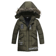Thick Windproof Down Jacket for Kids - Stylus Kids