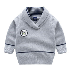 Soft Printed Pullover with Dog - Stylus Kids