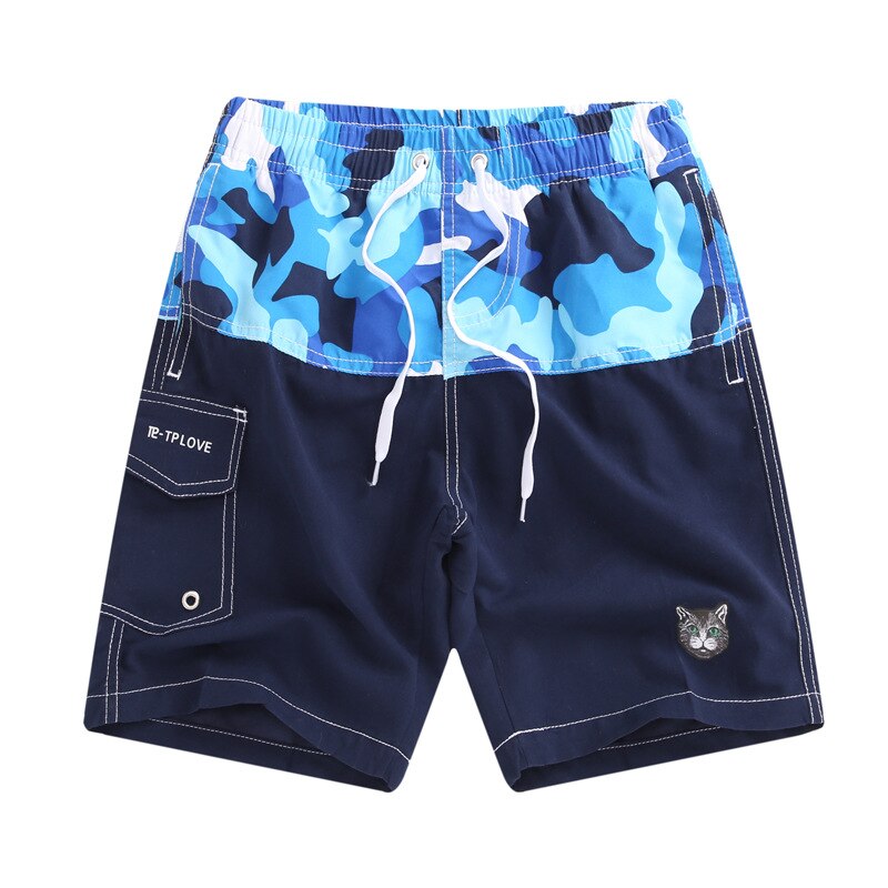 Boys Camouflage Beach Shorts - Stylus Kids