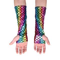 Mermaid Arm Sleeved Gloves - Stylus Kids