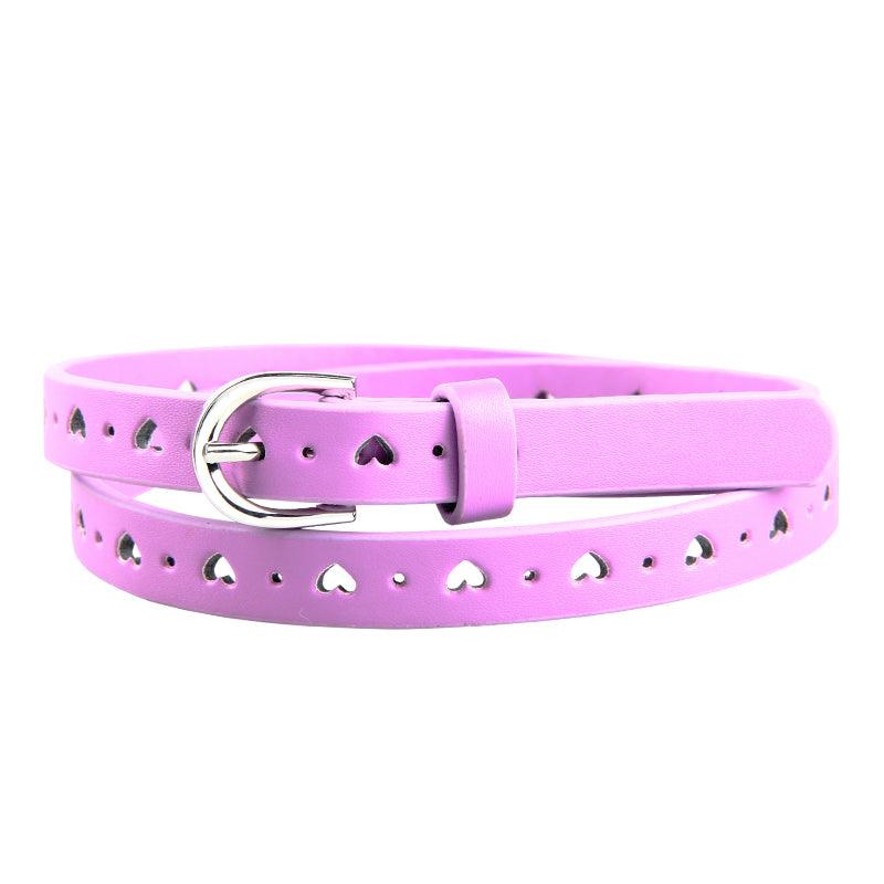 Fashion Solid PU Leather Belt for Kids - Stylus Kids