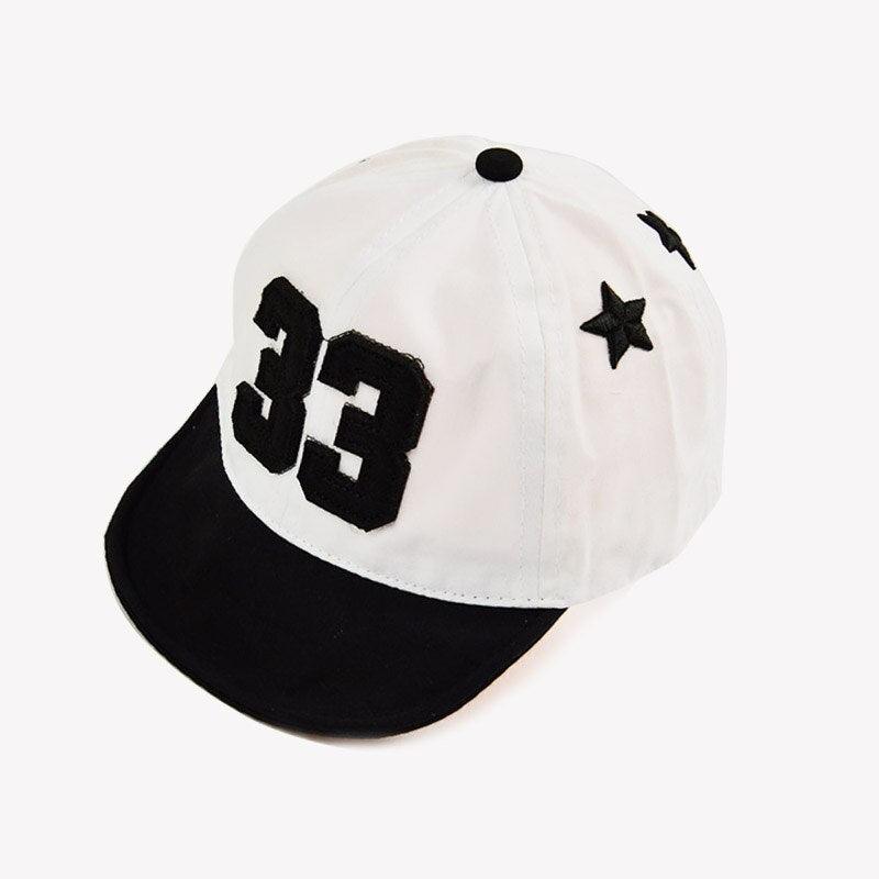 Boy's Letter Printed Cotton Cap - Stylus Kids