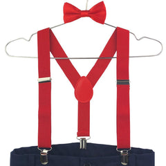 Kid's Suspenders with Bow - Stylus Kids