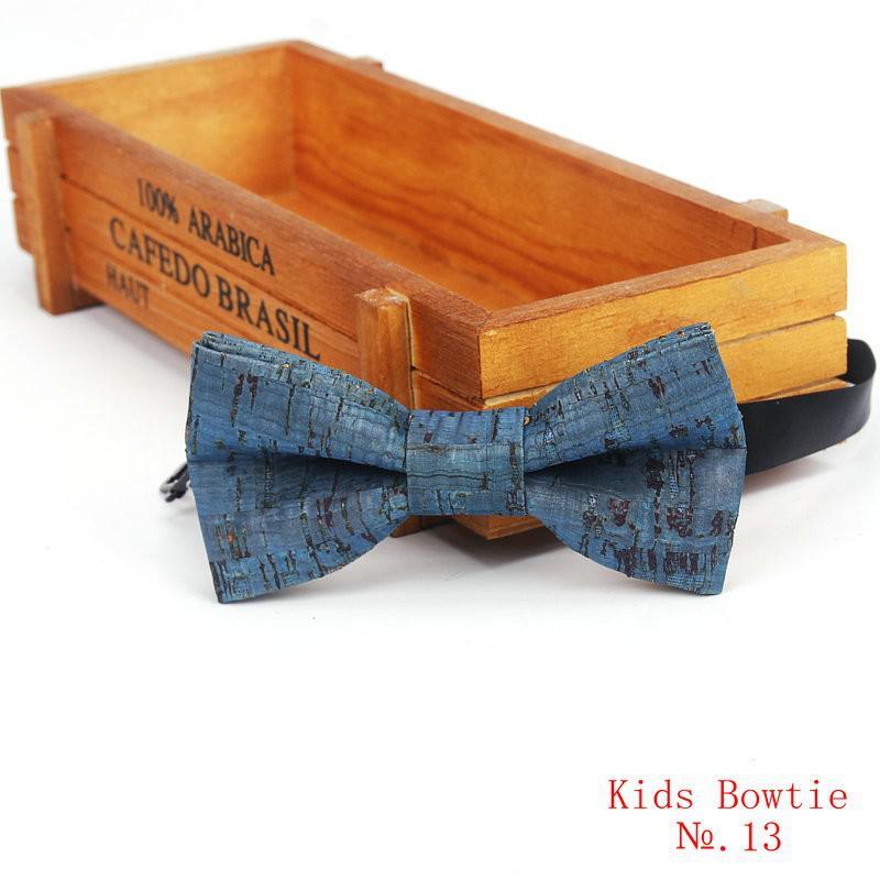 Boy's Natural Cork Bow Tie - Stylus Kids