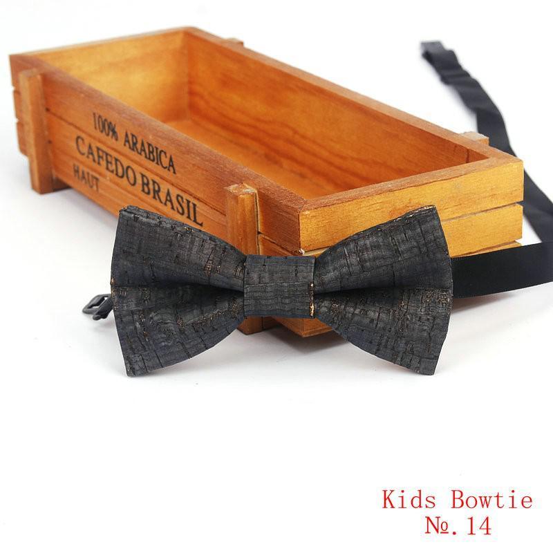 Boy's Natural Cork Bow Tie - Stylus Kids